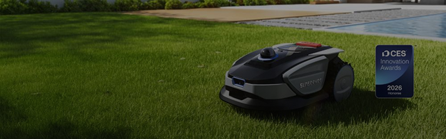 „Sunseeker Robotics“ LiDAR vejapjovė S4 tapo „CES Innovation Awards® 2026“ laureate