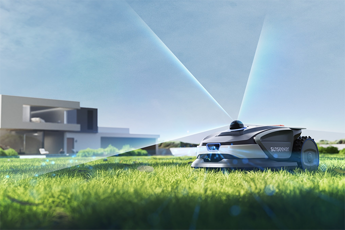 „Sunseeker Robotics“ parodoje „Equip Expo 2025“ pristato „S4“ – pirmąjį savo robotinį vejapjovę su LiDAR technologija.