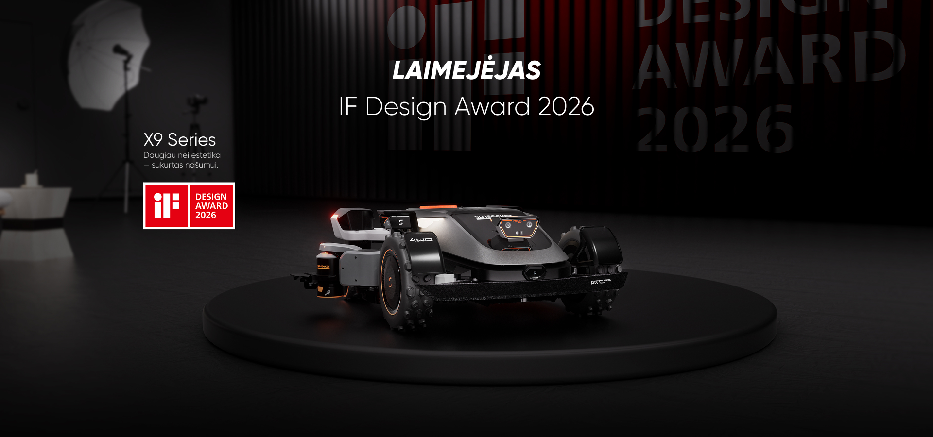 Sunseeker Elite X9 Series laimėjo iF dizaino apdovanojimą 2026 m.