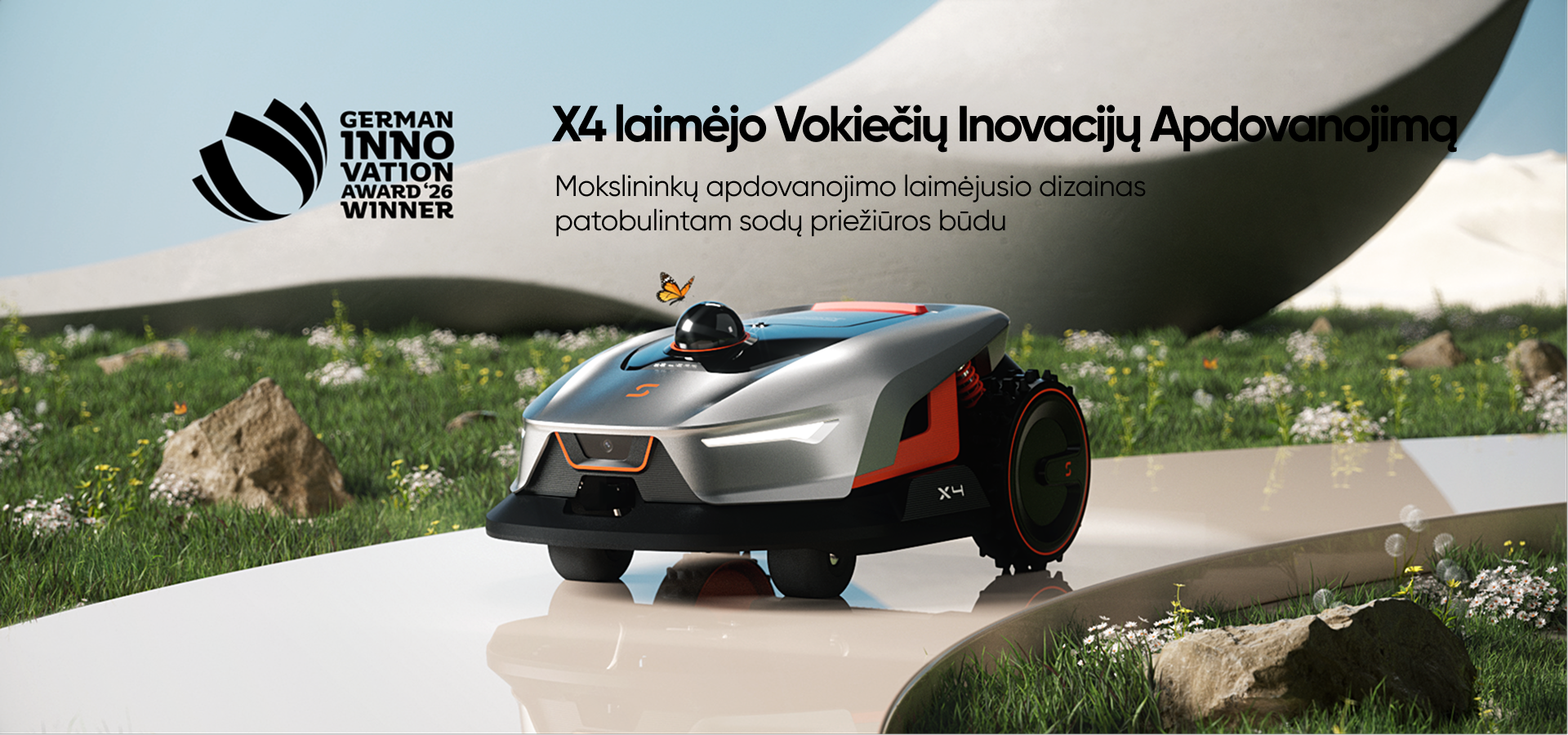 X4 laimi Vokietijos inovacijų apdovanojimą.