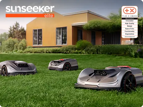 Sunseeker Robotics pelno daugelb prestižinių tarptautinių apdovanojimų, įskaitant 2025 m. Plus X Award.