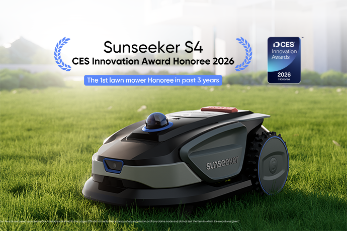 „Sunseeker Robotics LiDAR Mower S4“ Pelnė CES Innovation Awards® 2026 Apdovanojimą