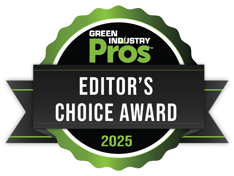 Green Industry Pros 2025 Editor's Choice Award